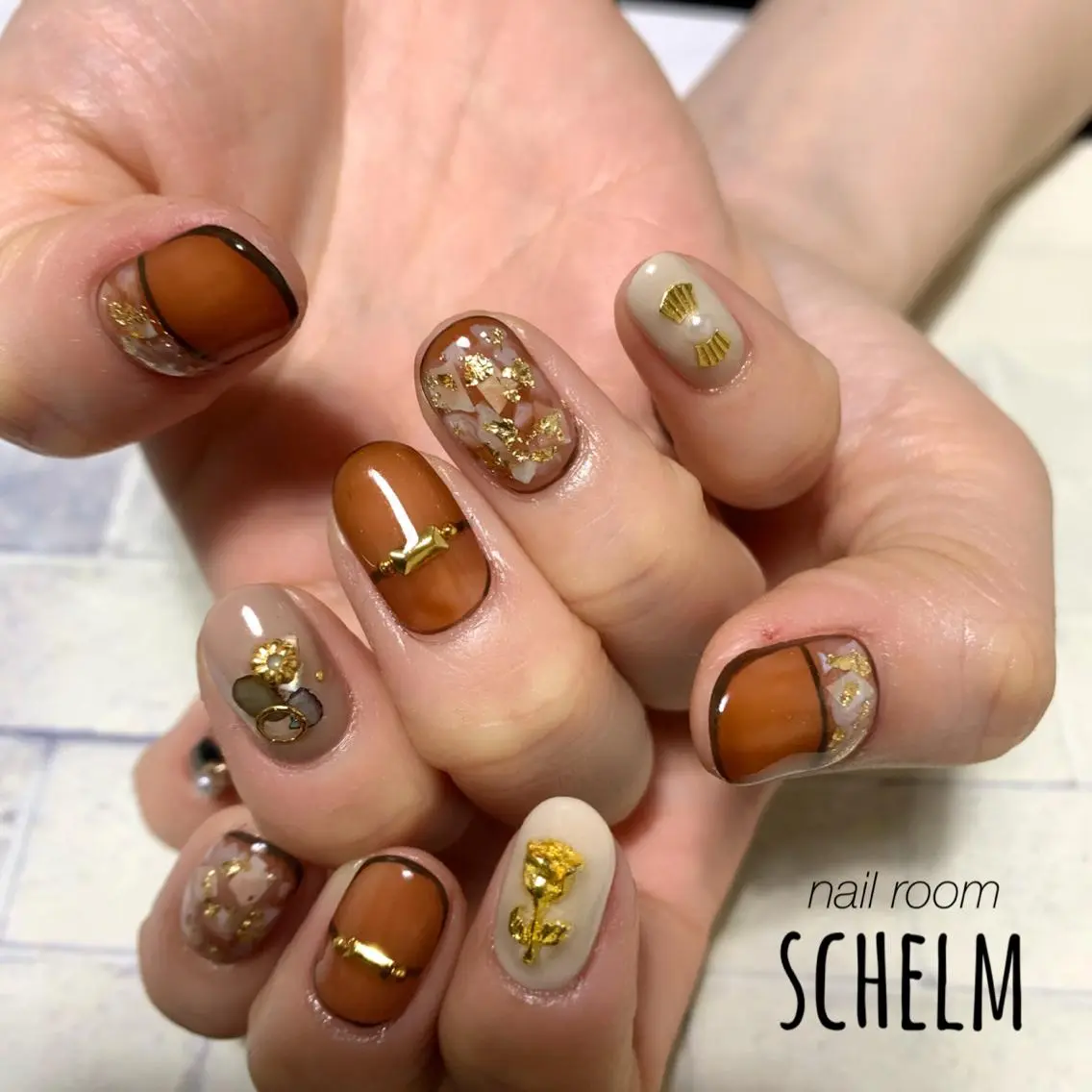 ネイル ハンドネイル nail room シュレムのネイルデザイン