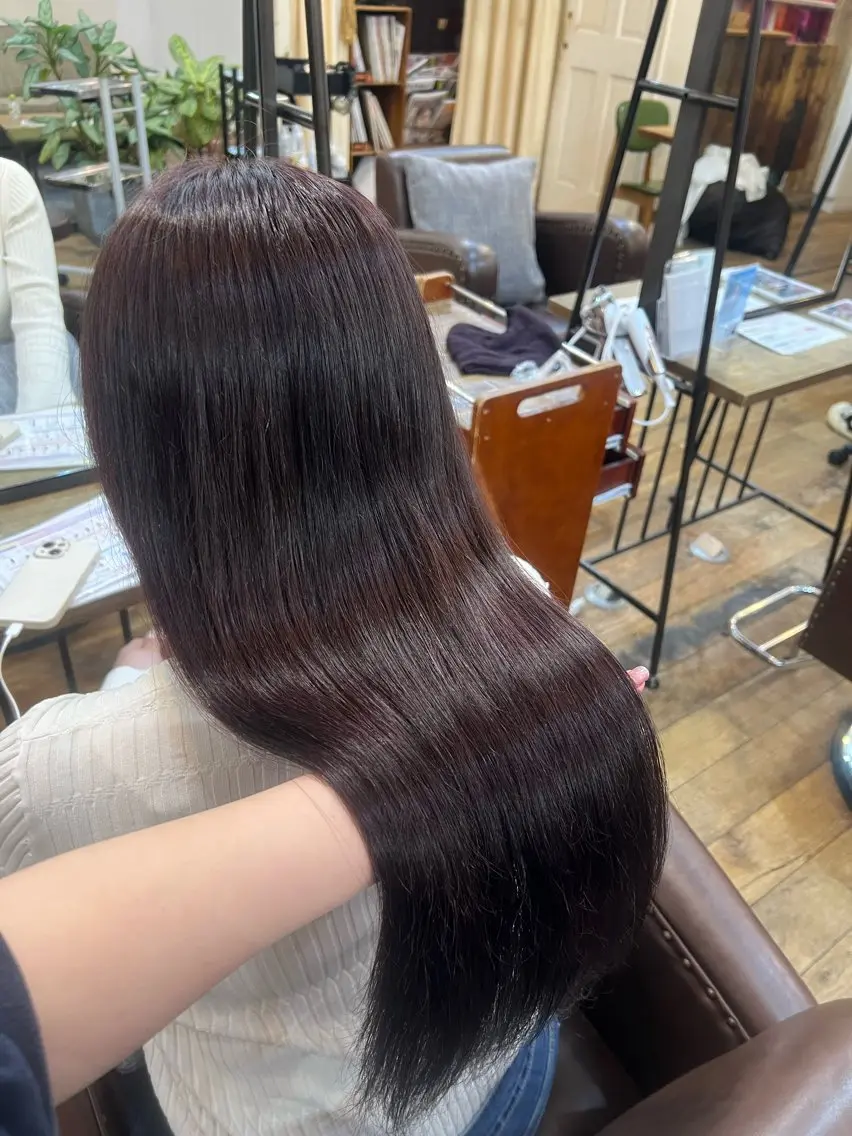 ロング カラー ヘアカラー トリートメント るあ/カラー /トリートメント🫧のヘアスタイル