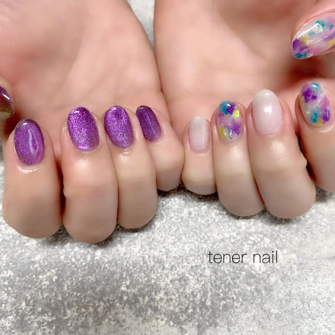 ネイル マグネットネイル テネルネイル tener nailのネイルデザイン