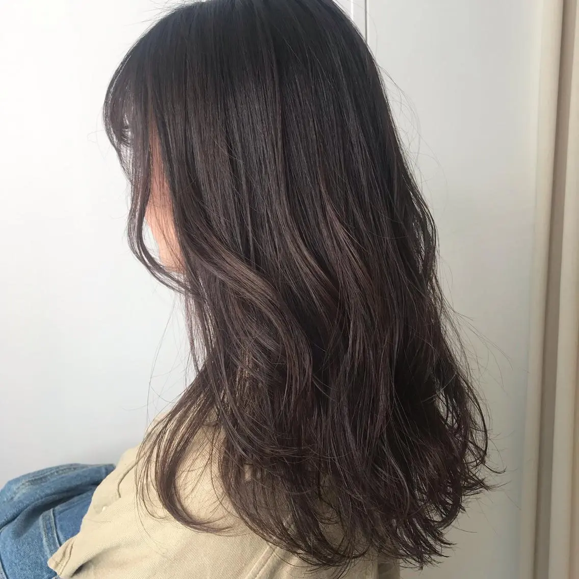 セミロング カラー Bonheur umedaのヘアスタイル