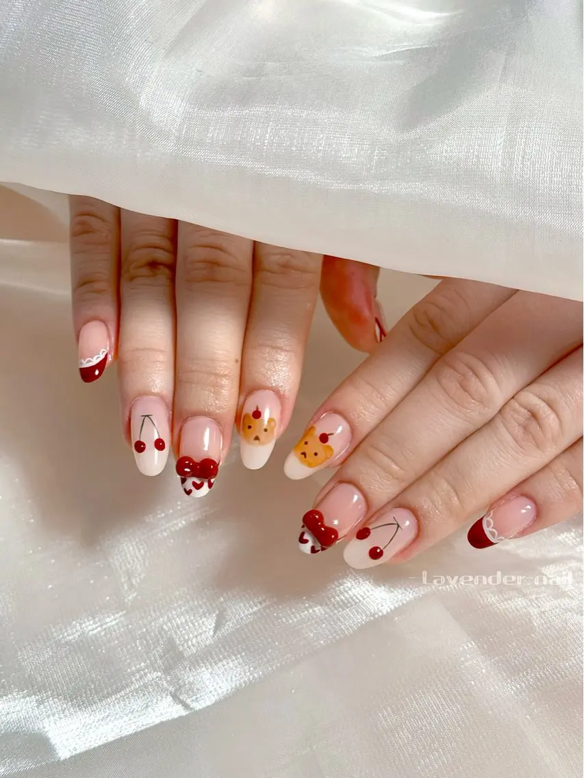 ネイル ハンドネイル Lavender nail·中島公園のネイルデザイン