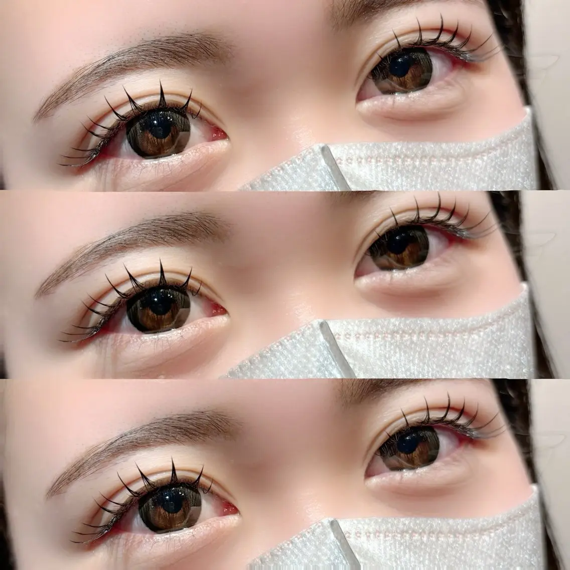 マツエク・マツパ 束感まつ毛 一重×まつ毛パーマ SALON VILLAGEのマツエク・マツパデザイン