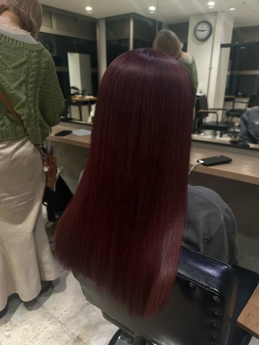 ミディアム さかもと りくのヘアスタイル