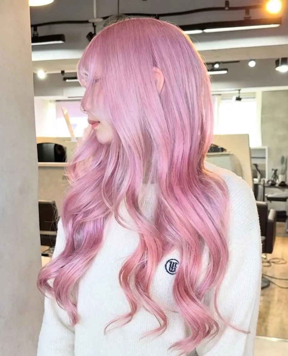 ロング カラー 心斎橋難波/カラー ココロのヘアスタイル