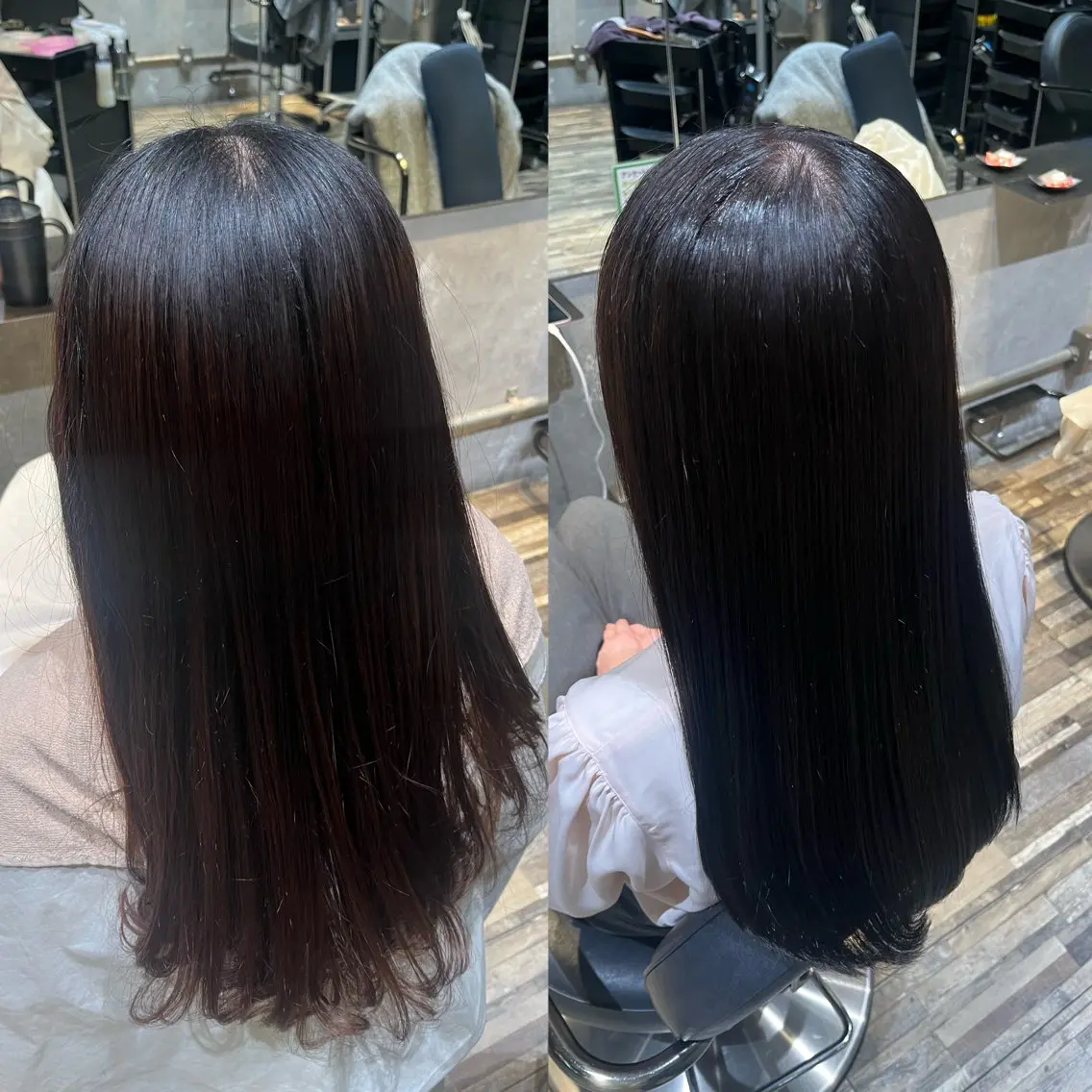カラー 🦋Lond🦋 manakaのヘアスタイル
