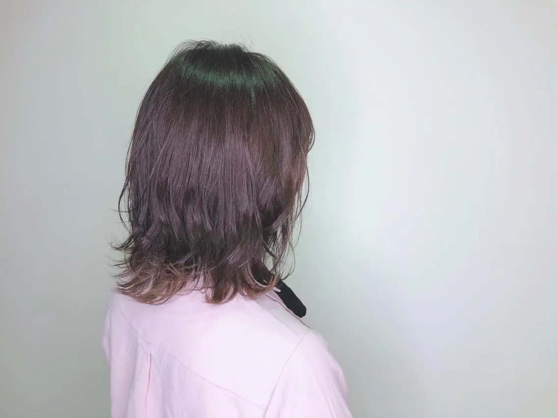 ミディアム カラー 💜髪質改善美髪💜 星野清光のヘアスタイル