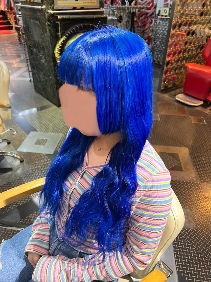 ロング カラー ヘアアレンジ メンズ カット ヘアカラー KOYA ｺﾔのヘアスタイル