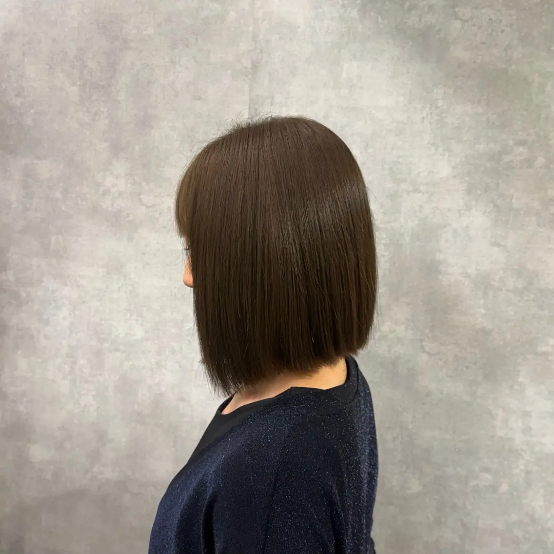 カラー オリーブカラー ボブ ヘアカラー 加藤 美佳のヘアスタイル