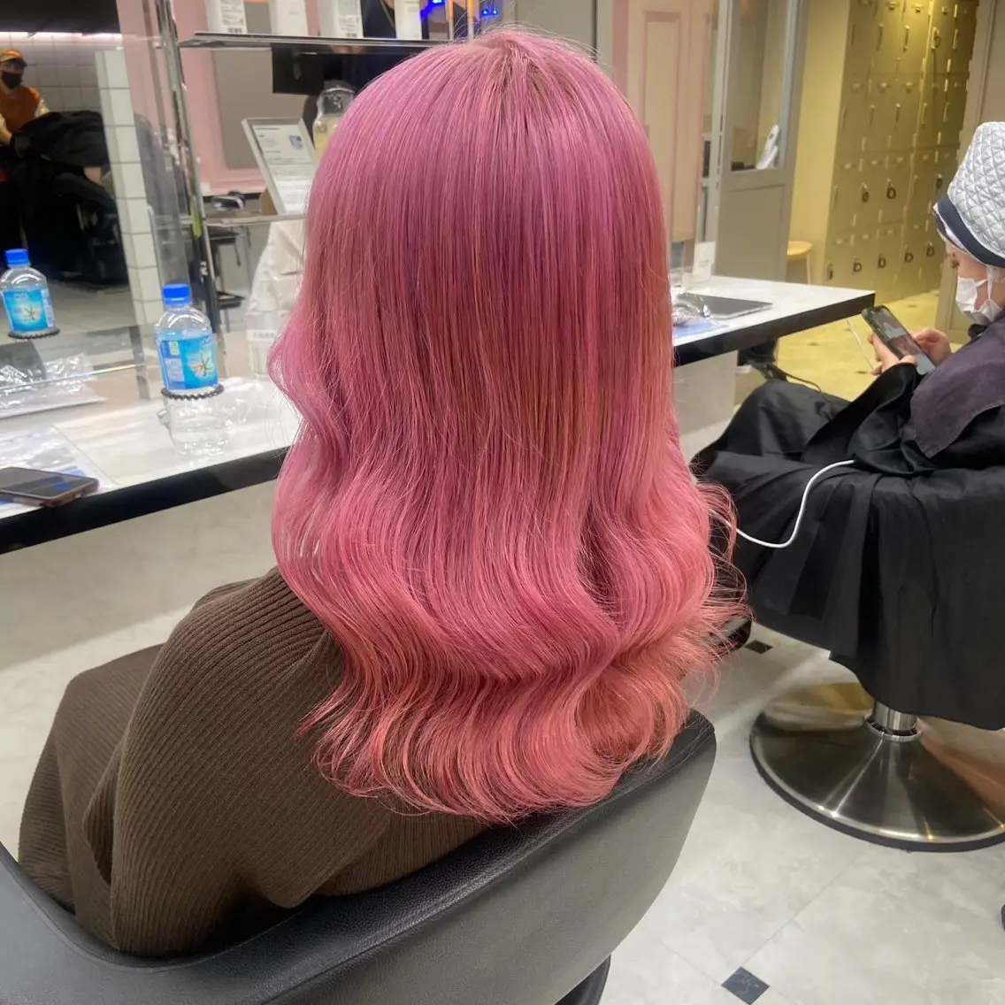 ロング カラー ピンクカラー 💖トレンド春夏 カラー💖FUTAのヘアスタイル
