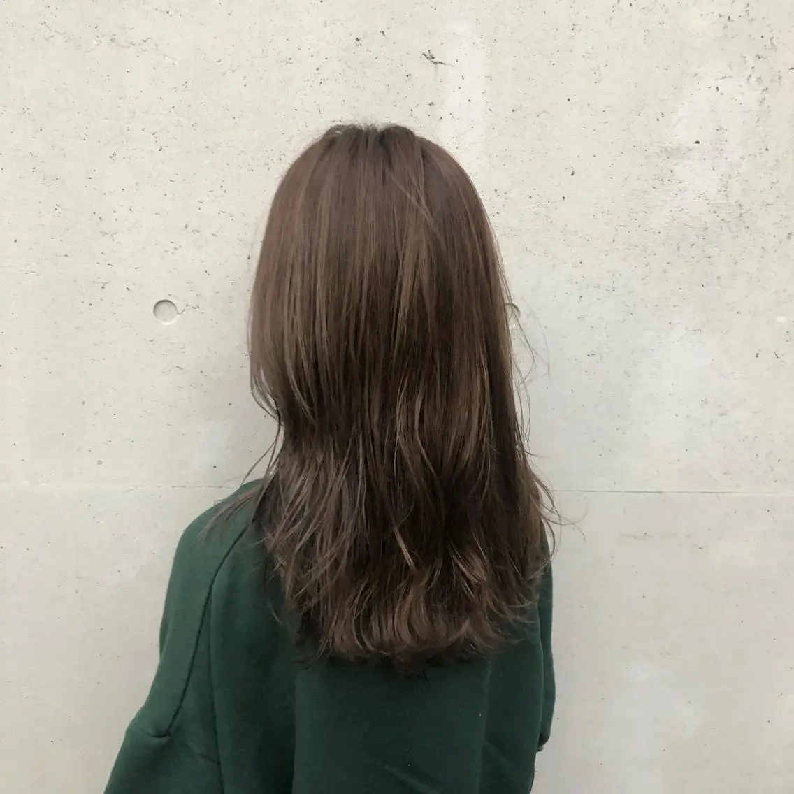 ロング カラー ベージュカラー 酸性縮毛矯正🧴韓国 レイヤー/髪質改善のヘアスタイル