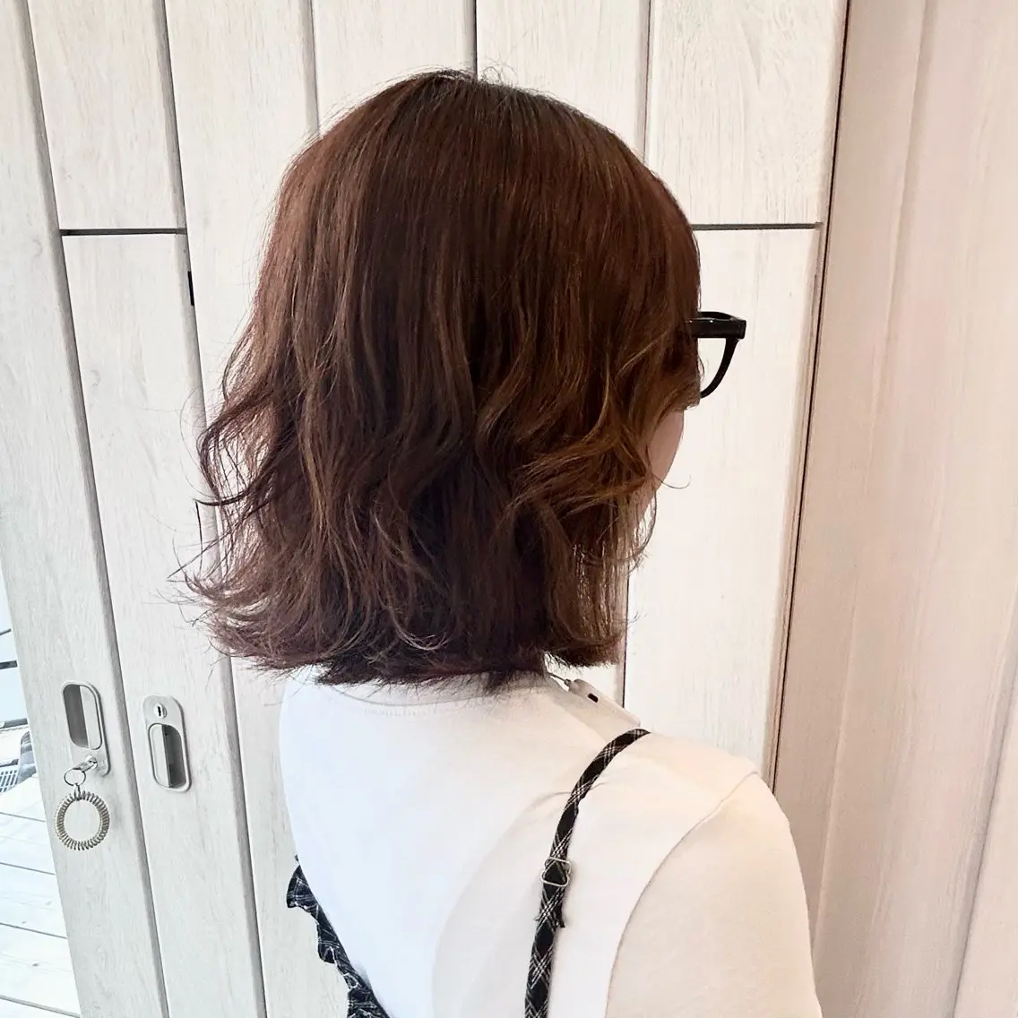 ミディアム カラー ブラウンカラー ヘアカラー 〔LaNA〕 Nozomiのヘアスタイル