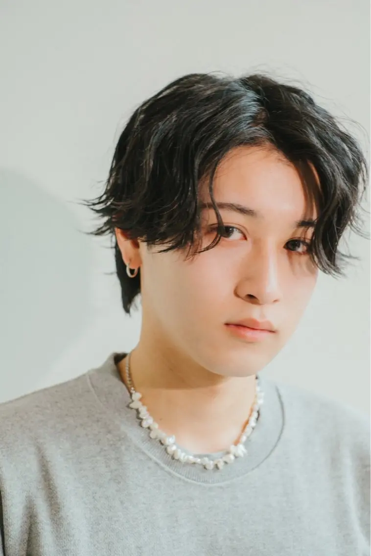 ショート パーマ メンズ カット パーマ メンズ特化美容師小島 慧太のヘアスタイル
