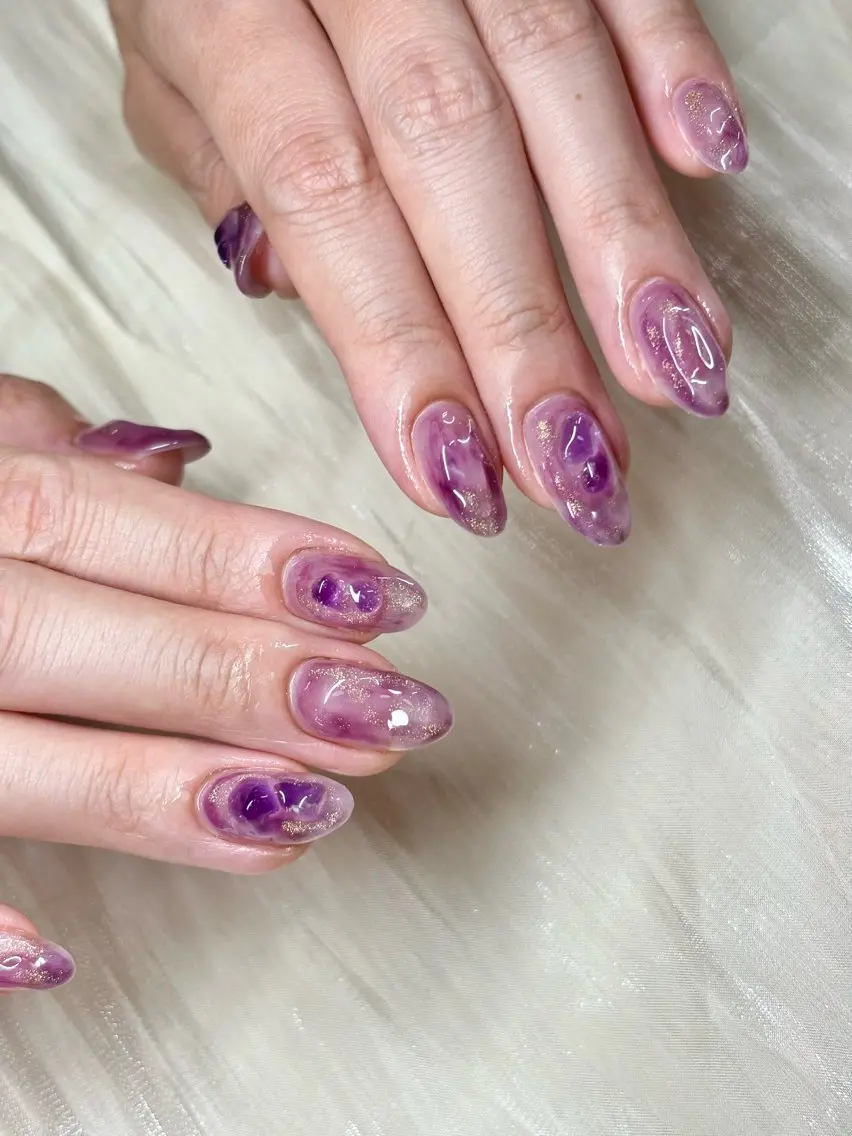 ネイル ニュアンスネイル ETE LUNA NAILのネイルデザイン