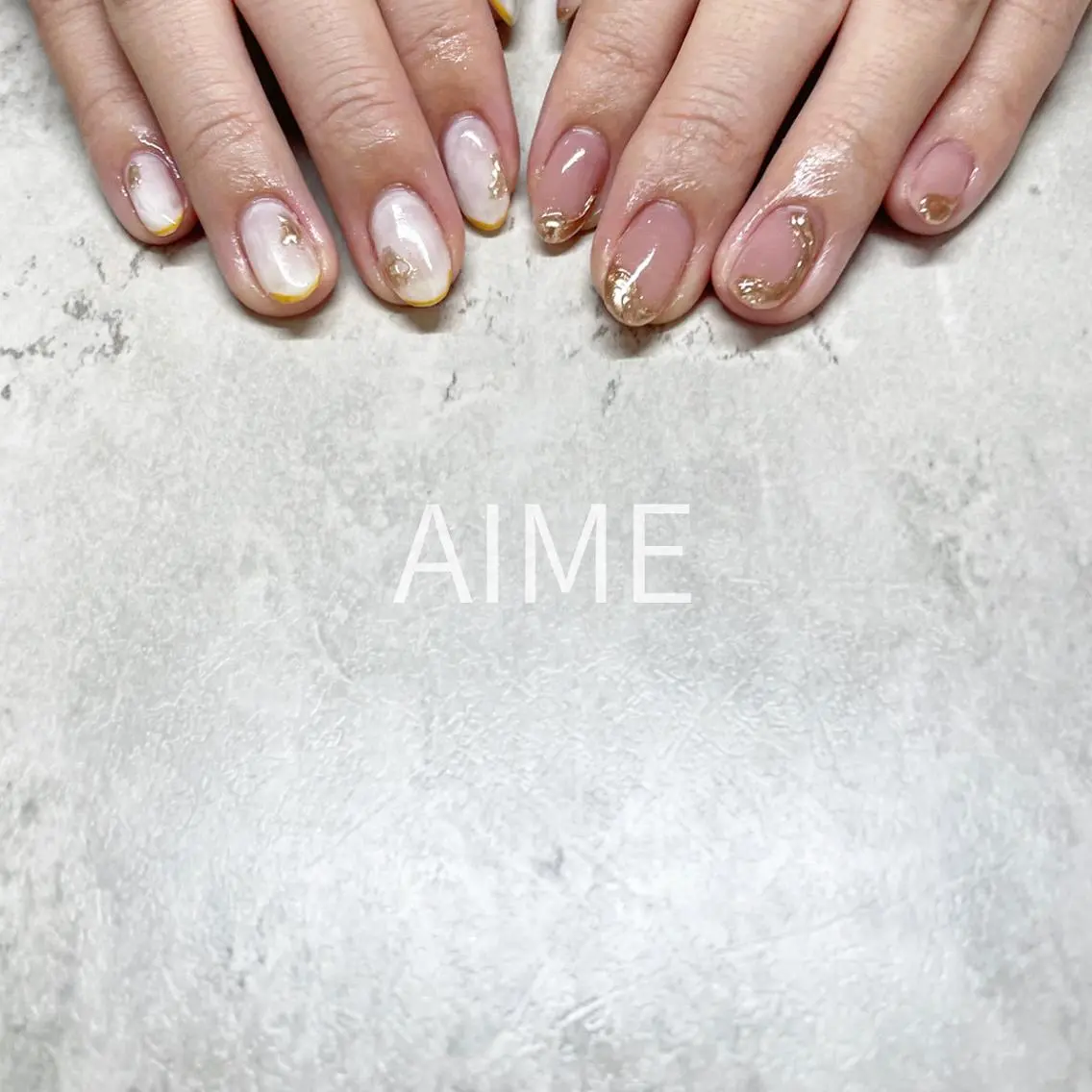 ネイル ハンドネイル AIME (momo)のネイルデザイン