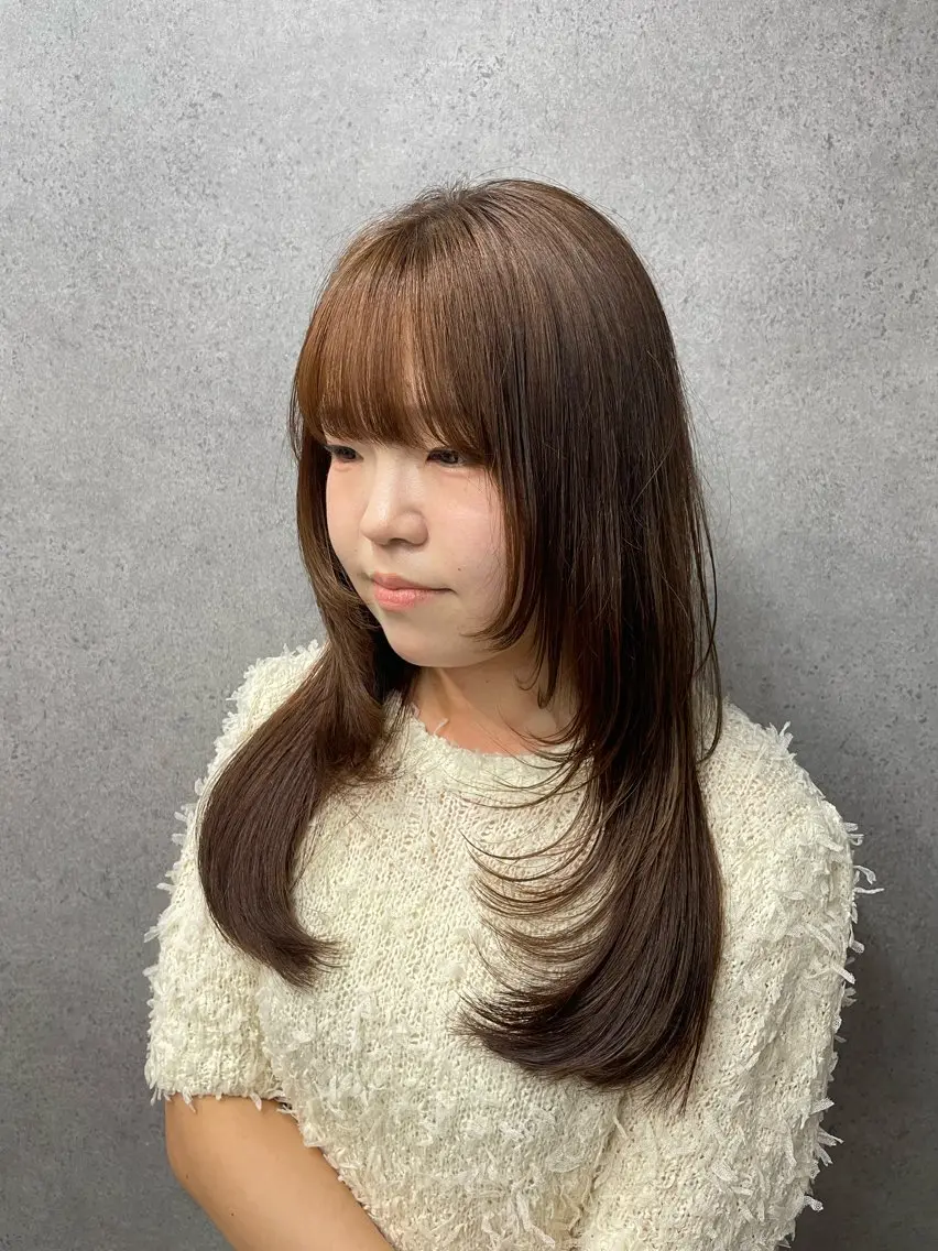 ロング カラー 花楓/カット モデル募集中✨のヘアスタイル