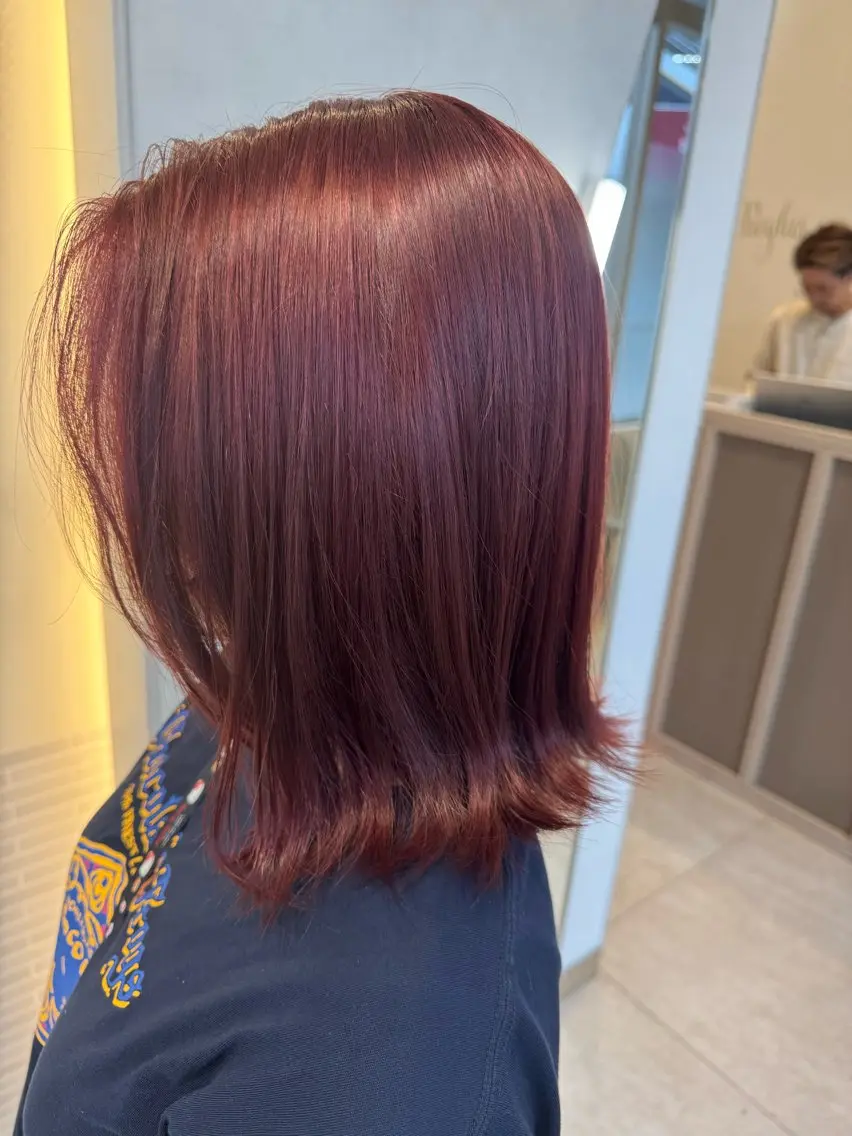 ミディアム ヘアカラー maki ♡のヘアスタイル