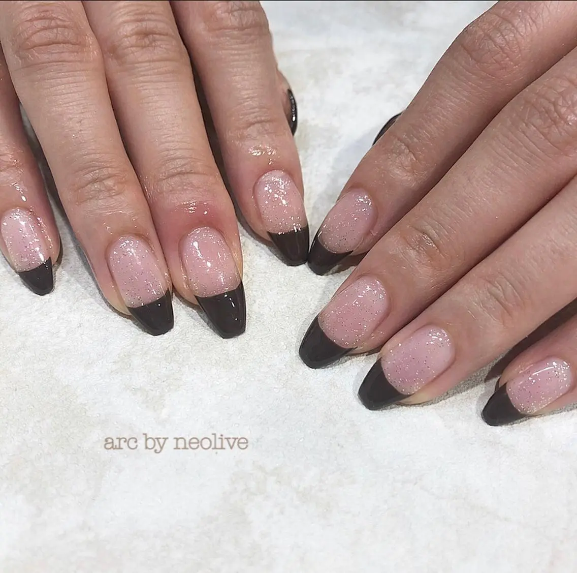 ネイル フレンチネイル rina eye&nailのマツエク・マツパデザイン