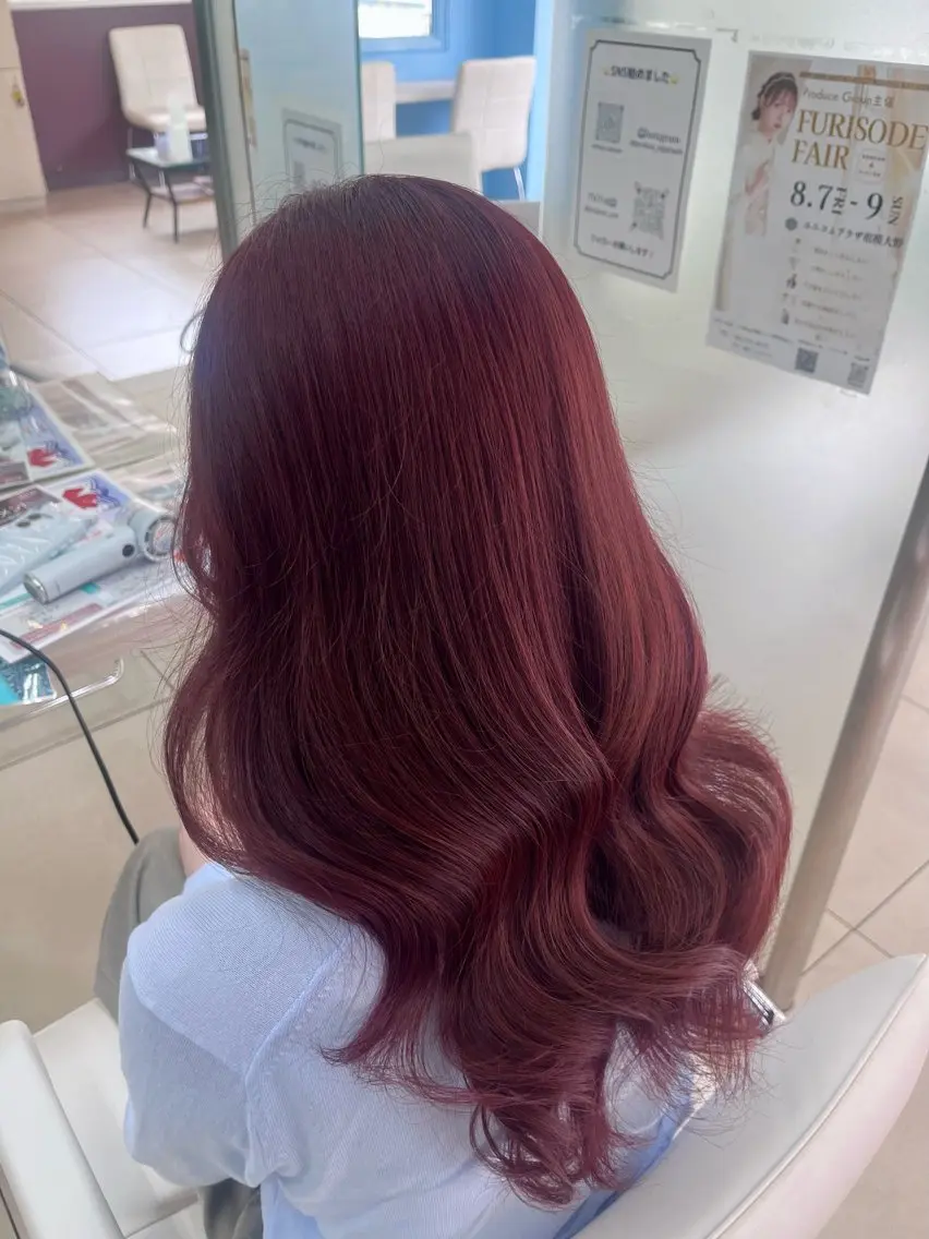カラー ヘアカラー トリートメント 🎀透明感˖⊹あすか 東橋本🪄︎︎⸝‪⸝のヘアスタイル