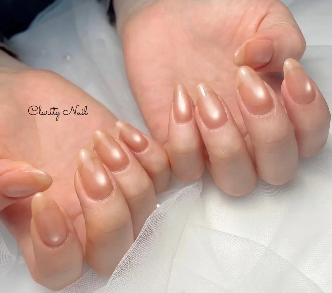 ネイル ワンカラーネイル ハンドネイル Clarity Nailのネイルデザイン
