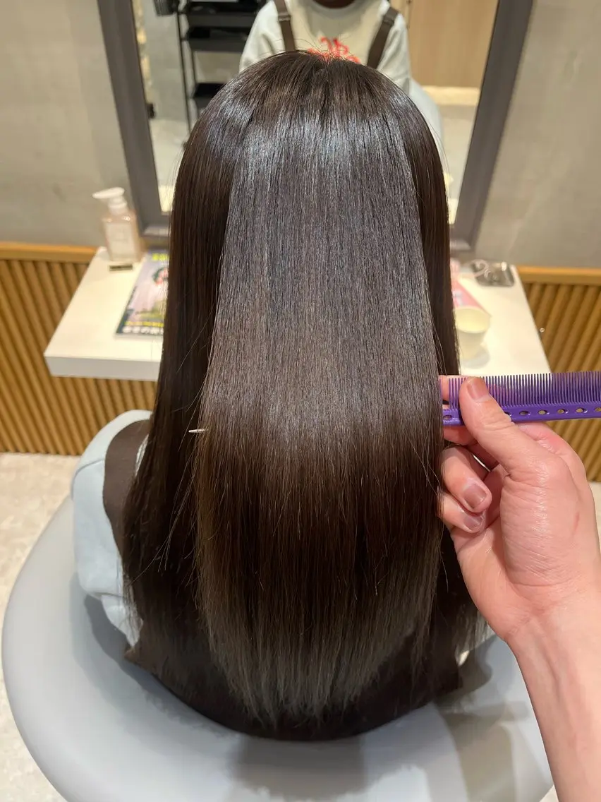 ロング 縮毛矯正 🫧髪質改善/ かずや🫧のヘアスタイル