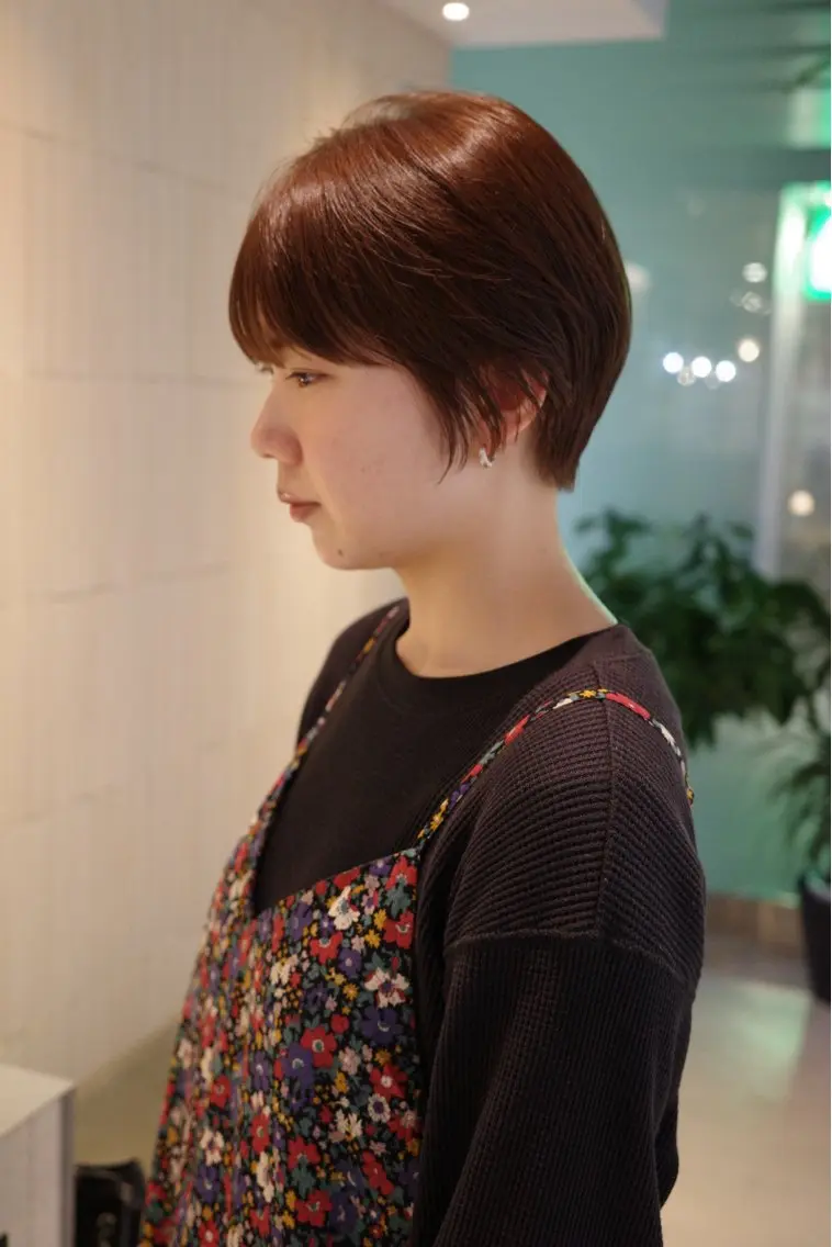 ショート カラー 村田 りょうやのヘアスタイル
