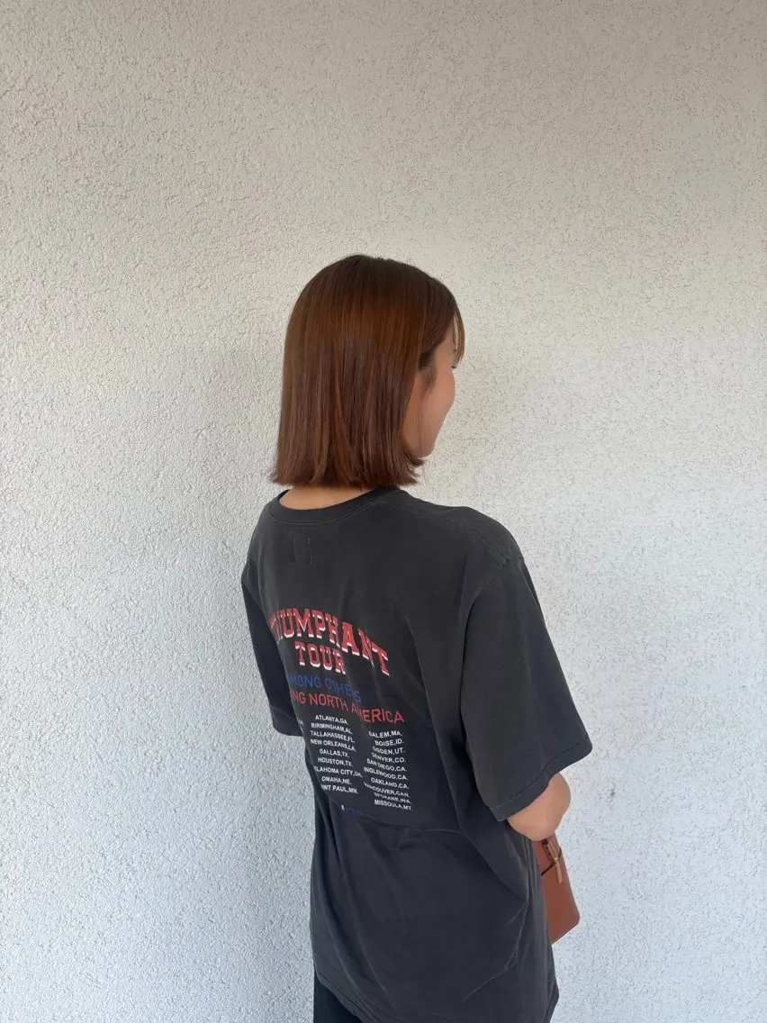 ミディアム カラー カット ヘアカラー 山本 愛永のヘアスタイル
