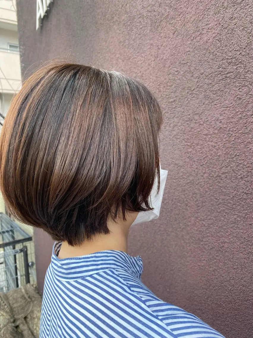 ショート 横野 朱音のヘアスタイル