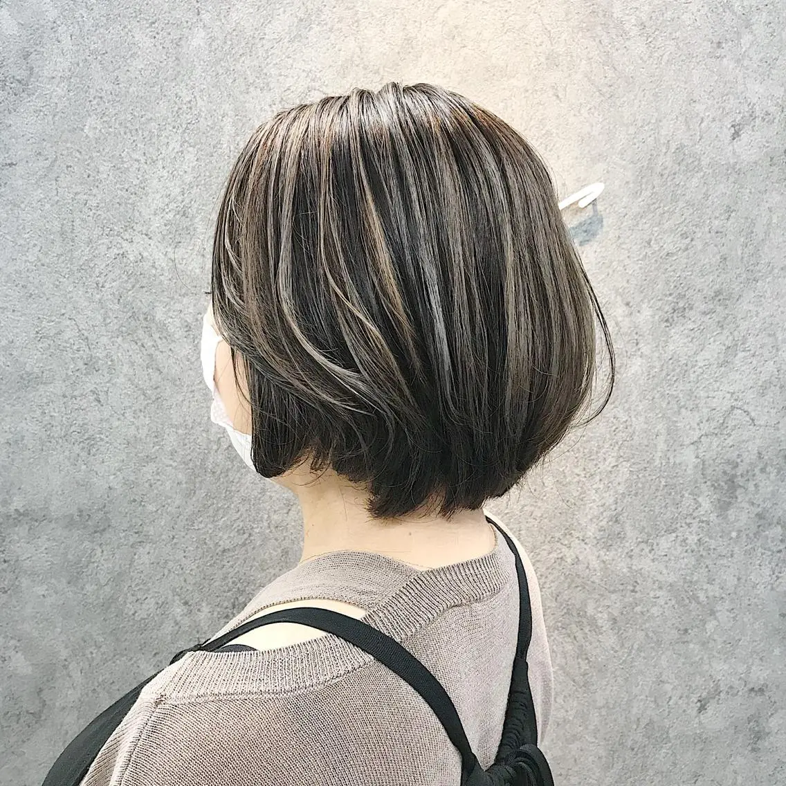 ショート ハイライト カット ヘアカラー トリートメント 所渉/韓国レイヤー /ウルフカットのヘアスタイル