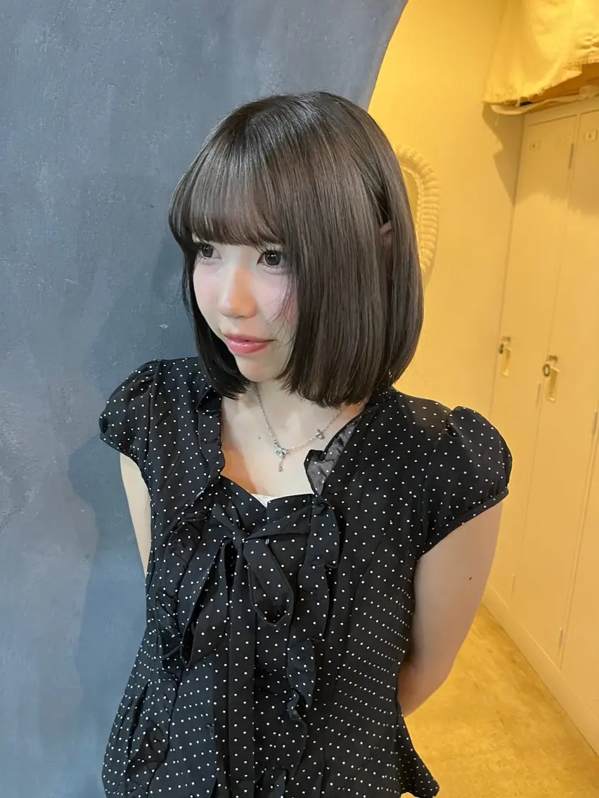 ショート カラー ヘアカラー トリートメント loty _nanamiのヘアスタイル