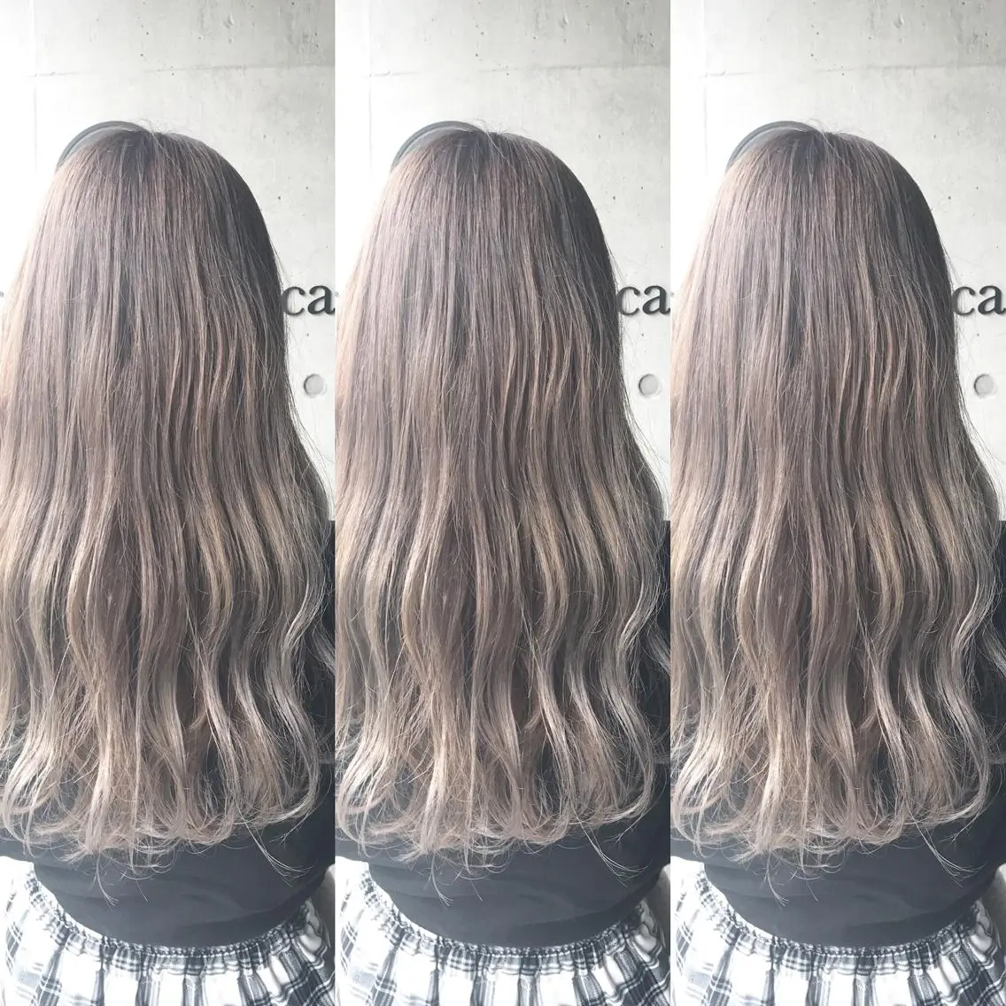 ロング カラー ヘアアレンジ ヘアカラー トリートメント ヘアセット 🫧柔色/トレンド カラー/川辺晴加のヘアスタイル
