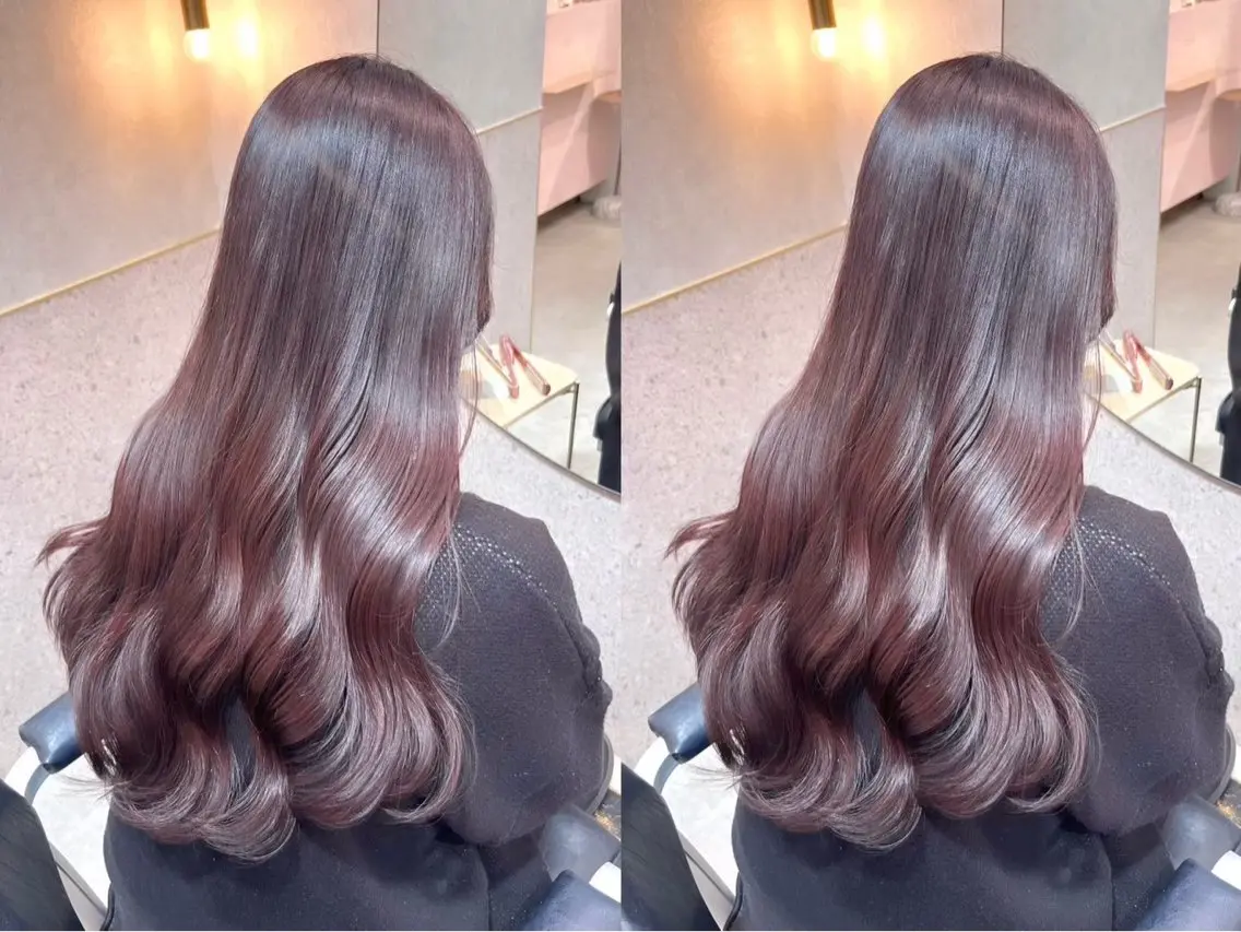 ロング カラー 【艶カラー】 じゅりのヘアスタイル