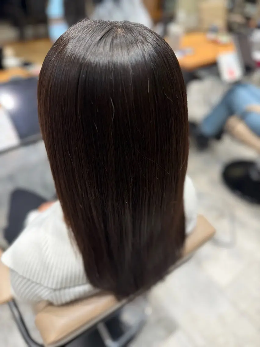 ロング 笹澤 奈央のヘアスタイル