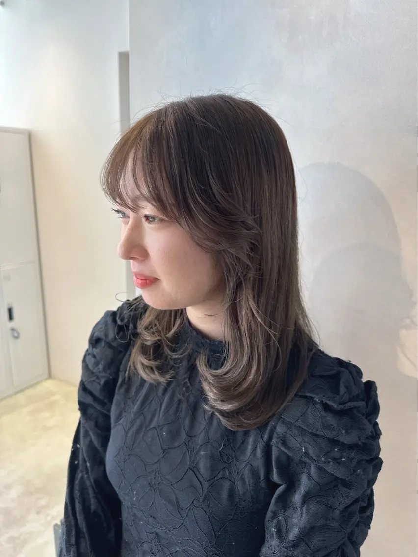 tokioで高保湿💧ダメージケア✨【似合わせカット】+【透明感フルカラー】+【tokioトリートメント】¥9000の写真