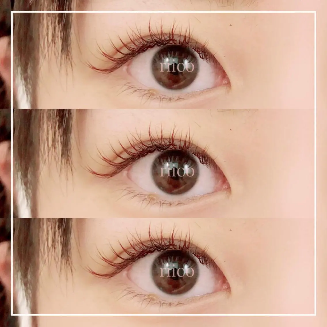 マツエク・マツパ KNACK eye lash RISAのマツエク・マツパデザイン