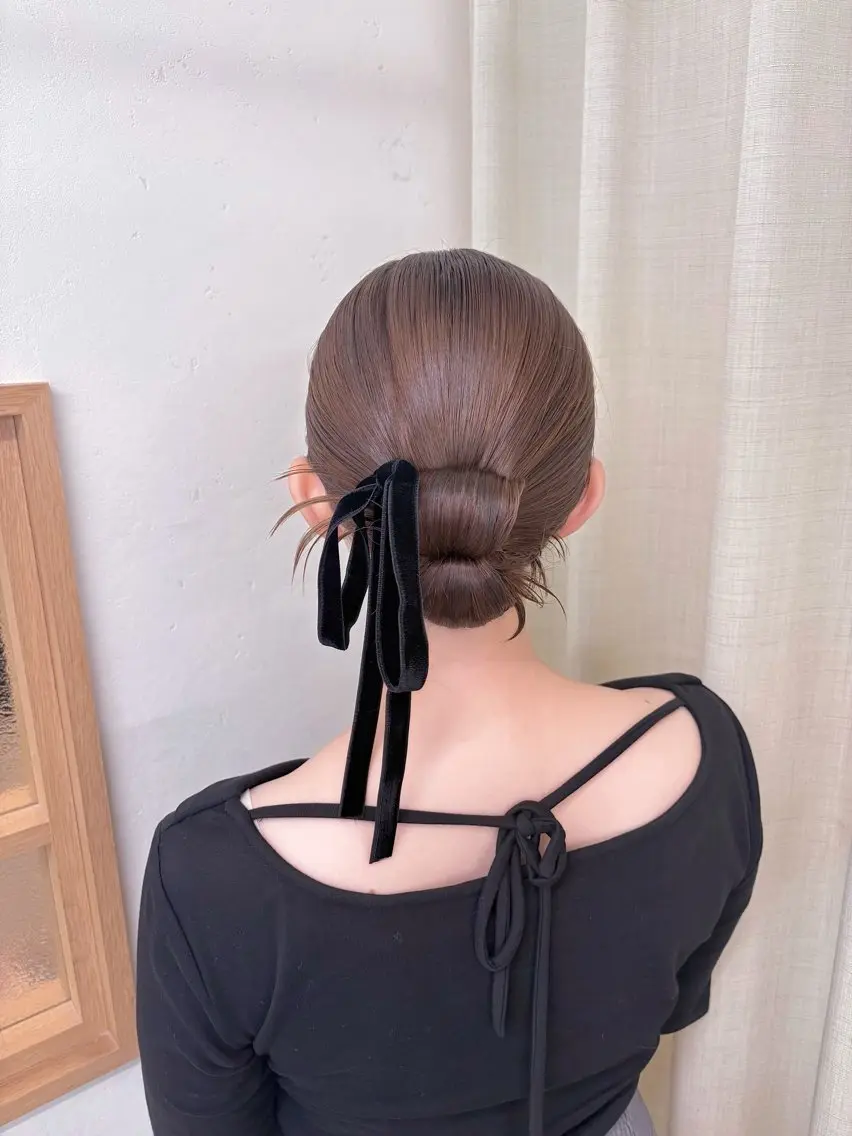 ヘアアレンジ ヘアセット 参列♡デートゆるふわ ヘアメイク🎀みゆうのヘアスタイル