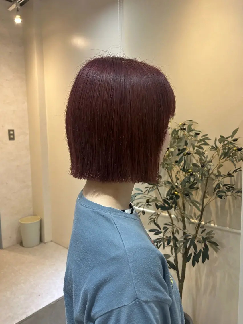 大人気♪ブリーチ込みWカラー＋3stepトリートメントの写真