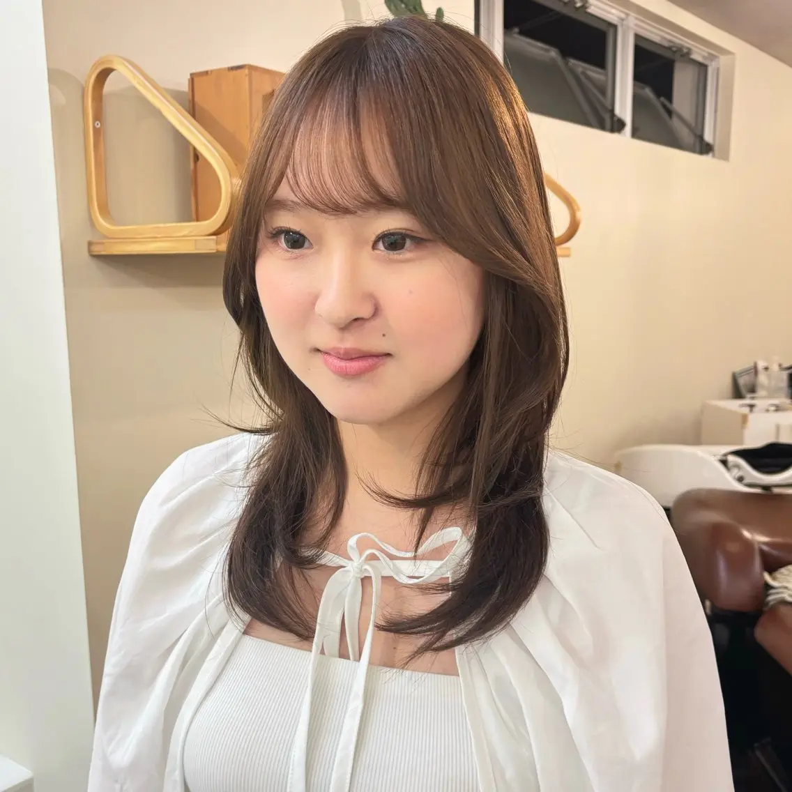 ロング カラー 透明感/ 暖色カラーミウのヘアスタイル