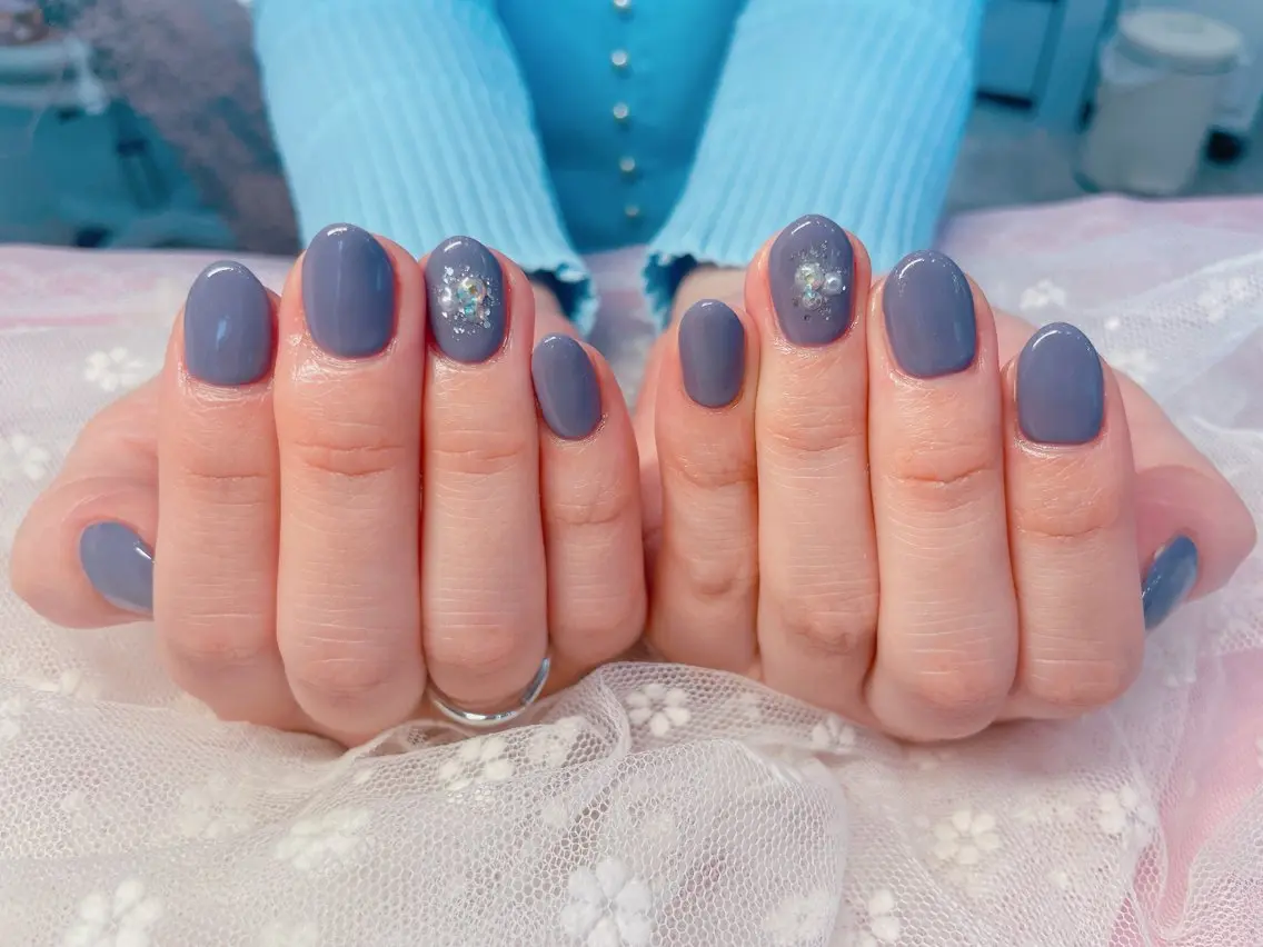 ネイル シンプルネイル 💫ゆか_ Nailartistのネイルデザイン