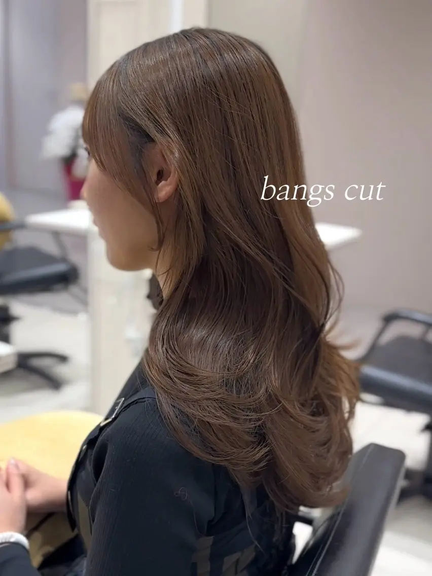 セミロング カラー カット ヘアカラー トリートメント レイヤー/顔周り /透明感🩶高橋大のヘアスタイル