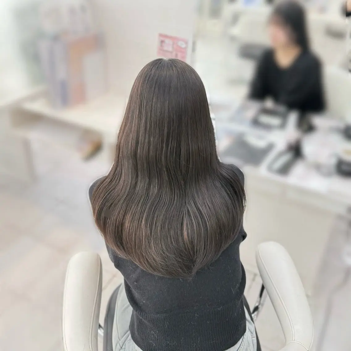 ロング すずきなつき 縮毛矯正🐰🌙のヘアスタイル
