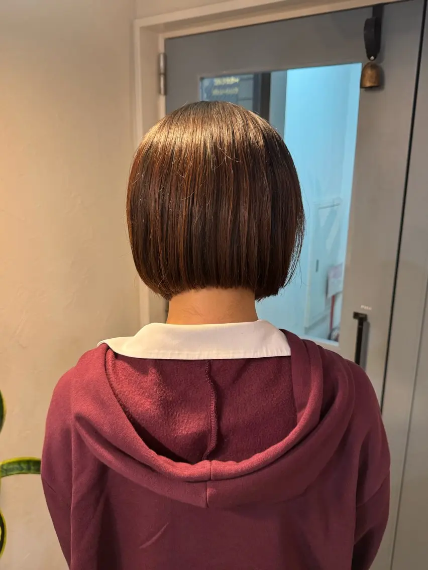 ミディアム 檜木 奈央のヘアスタイル