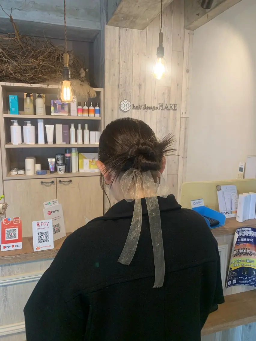 ミディアム 𝑯𝑨𝑹𝑬 🧦𝑨𝑶𝑰のヘアスタイル