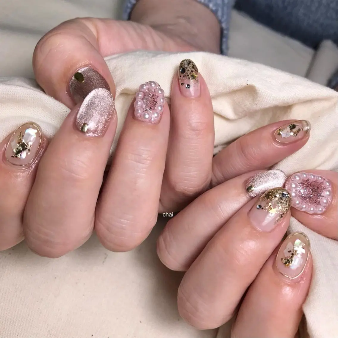 ネイル ハンドネイル chai nail _ai📍鶴橋/桃谷のネイルデザイン