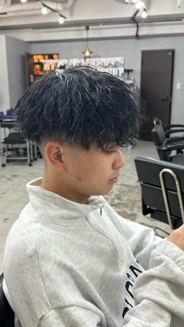 ツイストスパイラルパーマ+カット+マイクロバブルスパの写真