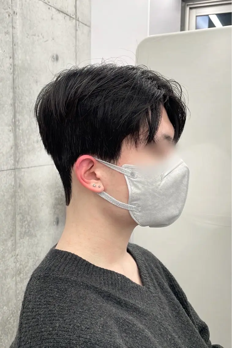 ショート カラー パーマ ヘアアレンジ メンズ カット パーマ 縮毛矯正 ヘアセット パク・ボミン小野リエ 韓国ハーフ🦊のその他イメージ