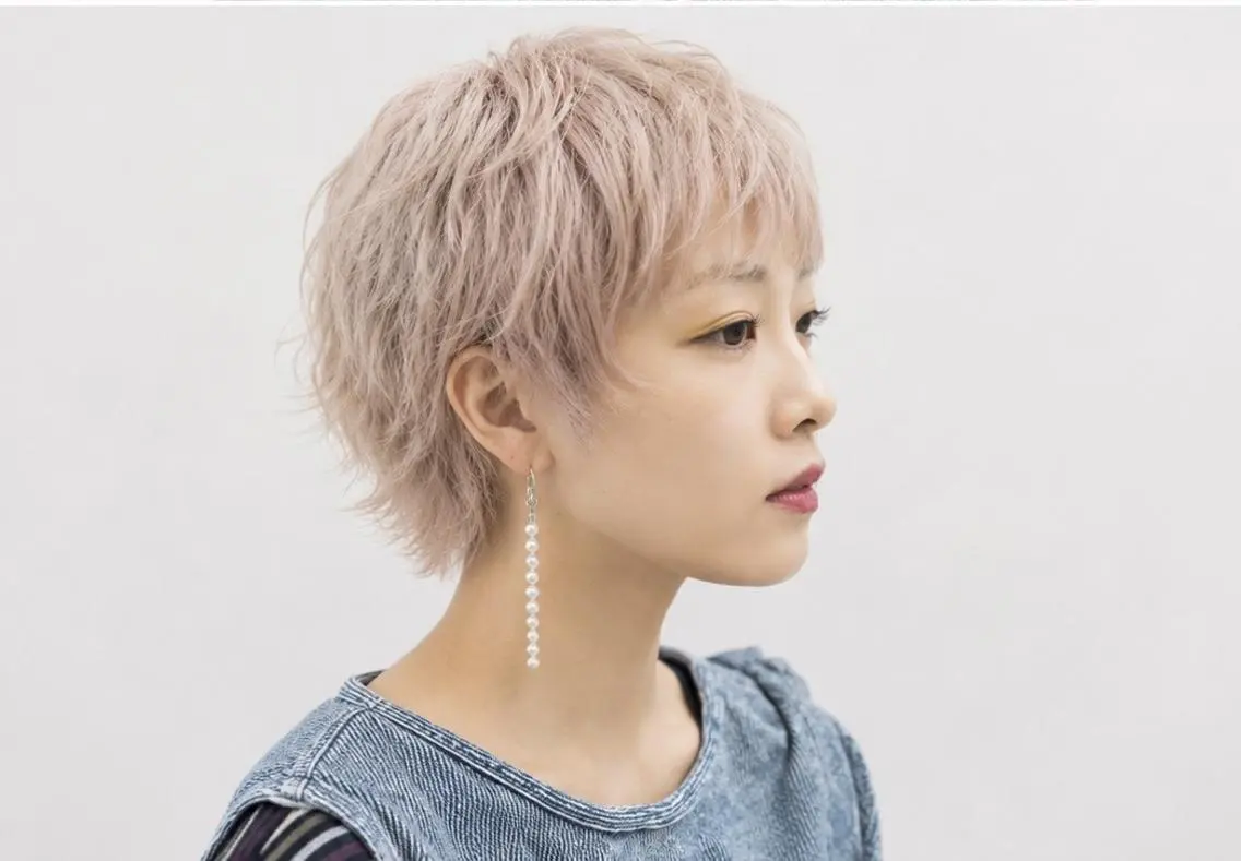 ショート カラー ブリーチ カット ヘアカラー ダメージレス コバヤシ　ヒロヒトのその他イメージ