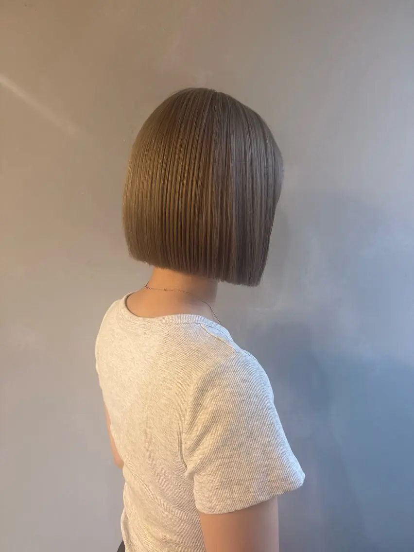 ミディアム ヘアカラー ♡noa/ボブ ナチュラルカラー♡のヘアスタイル