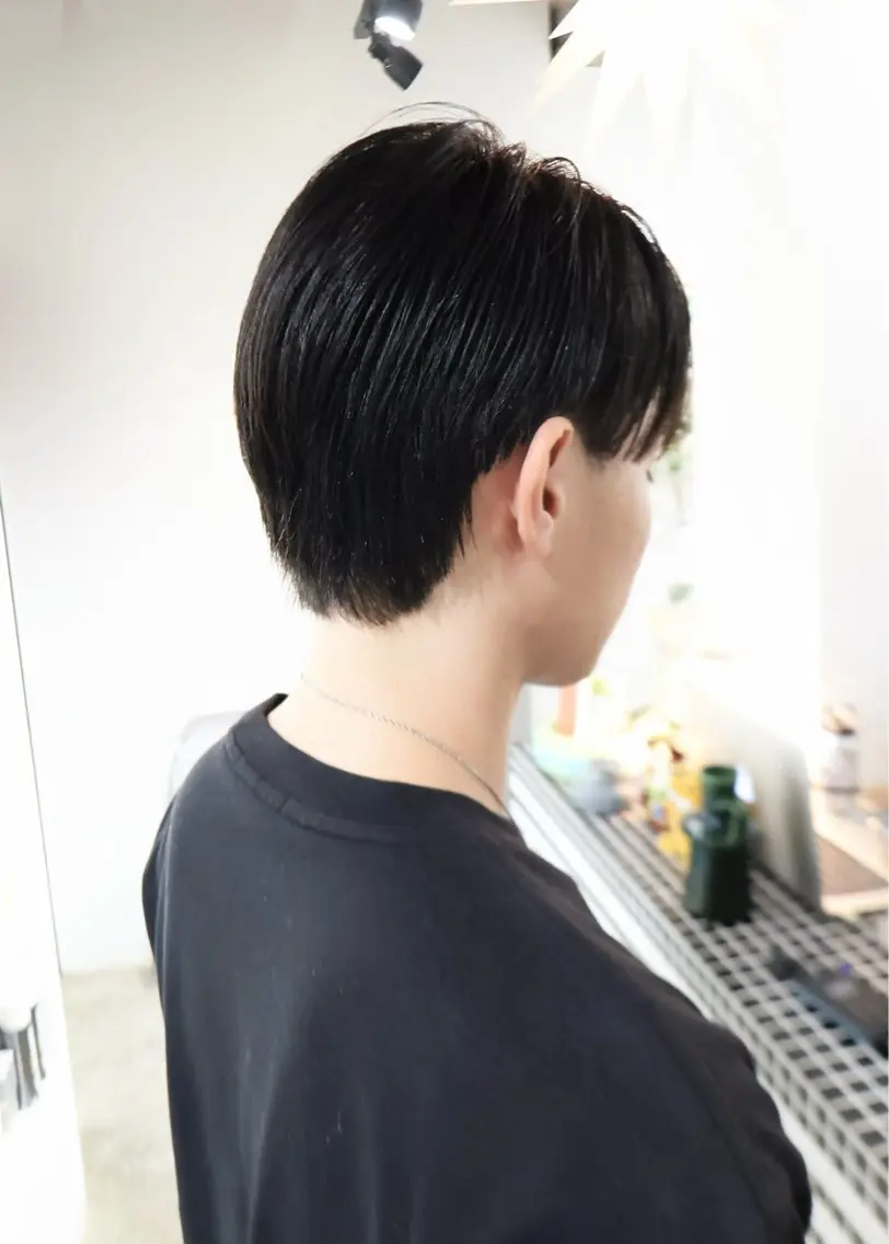 メンズ カット ボブ/レイヤー 学芸大学SaKuraのヘアスタイル