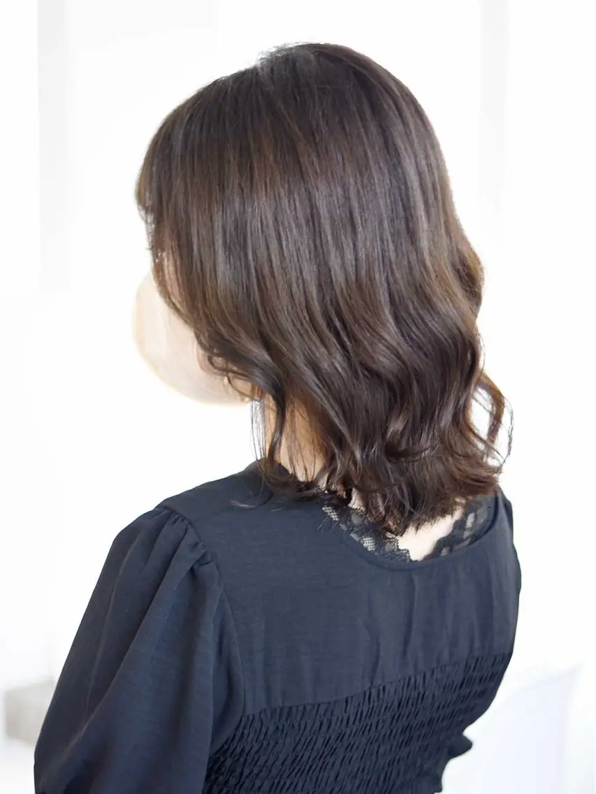 ミディアム 韓国ヘア🇰🇷 Misuzuのヘアスタイル