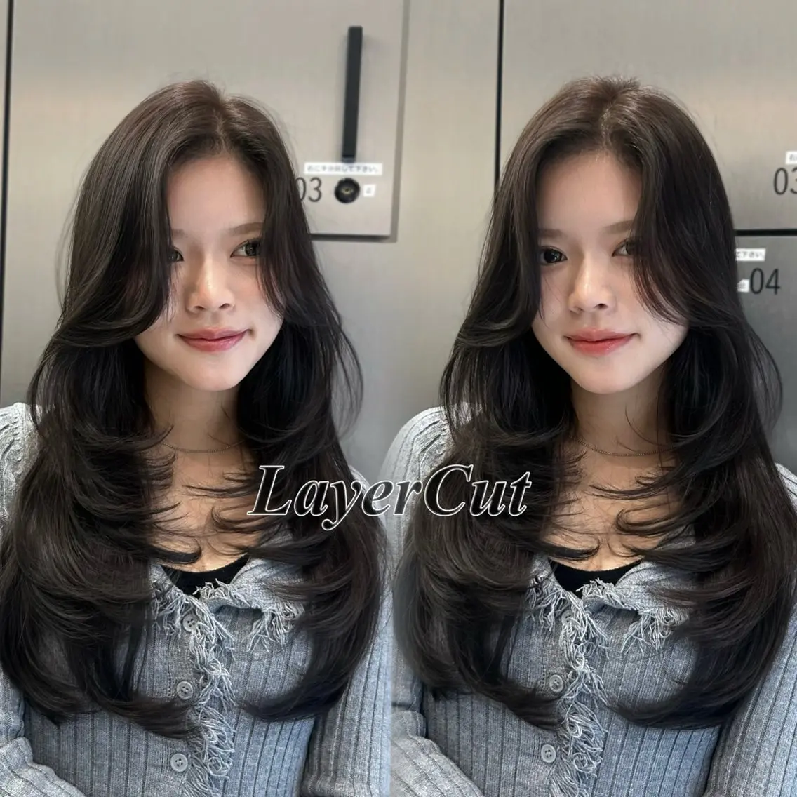 ロング レイヤーカット カット ヘアカラー トリートメント 大人レイヤー/艶美髪 🇺🇸TOMONAのヘアスタイル